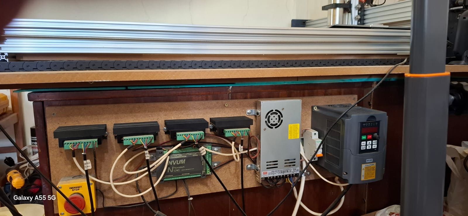 CNC WorkBee V2.2  1500/1000/180mm със водно охлаждане