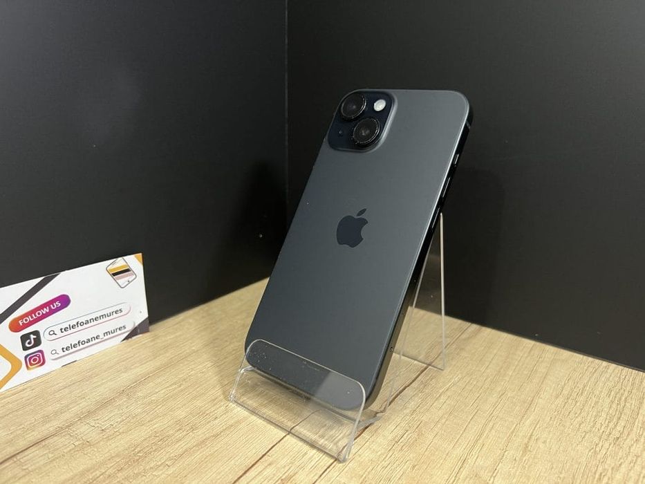 iPhone 15 128Gb Black 3 ani garanție, Telefoane Mureș