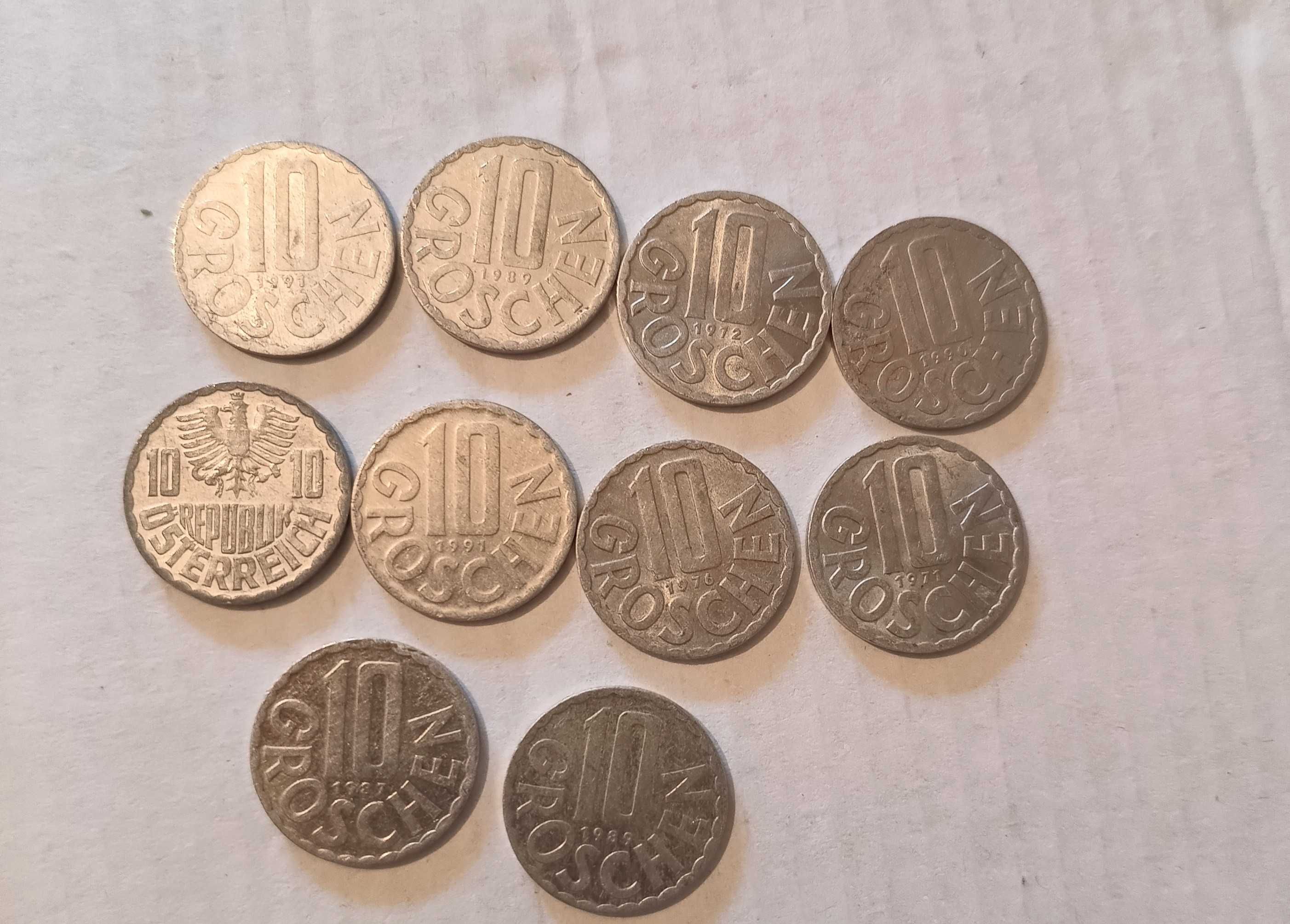 Монети от различни държави