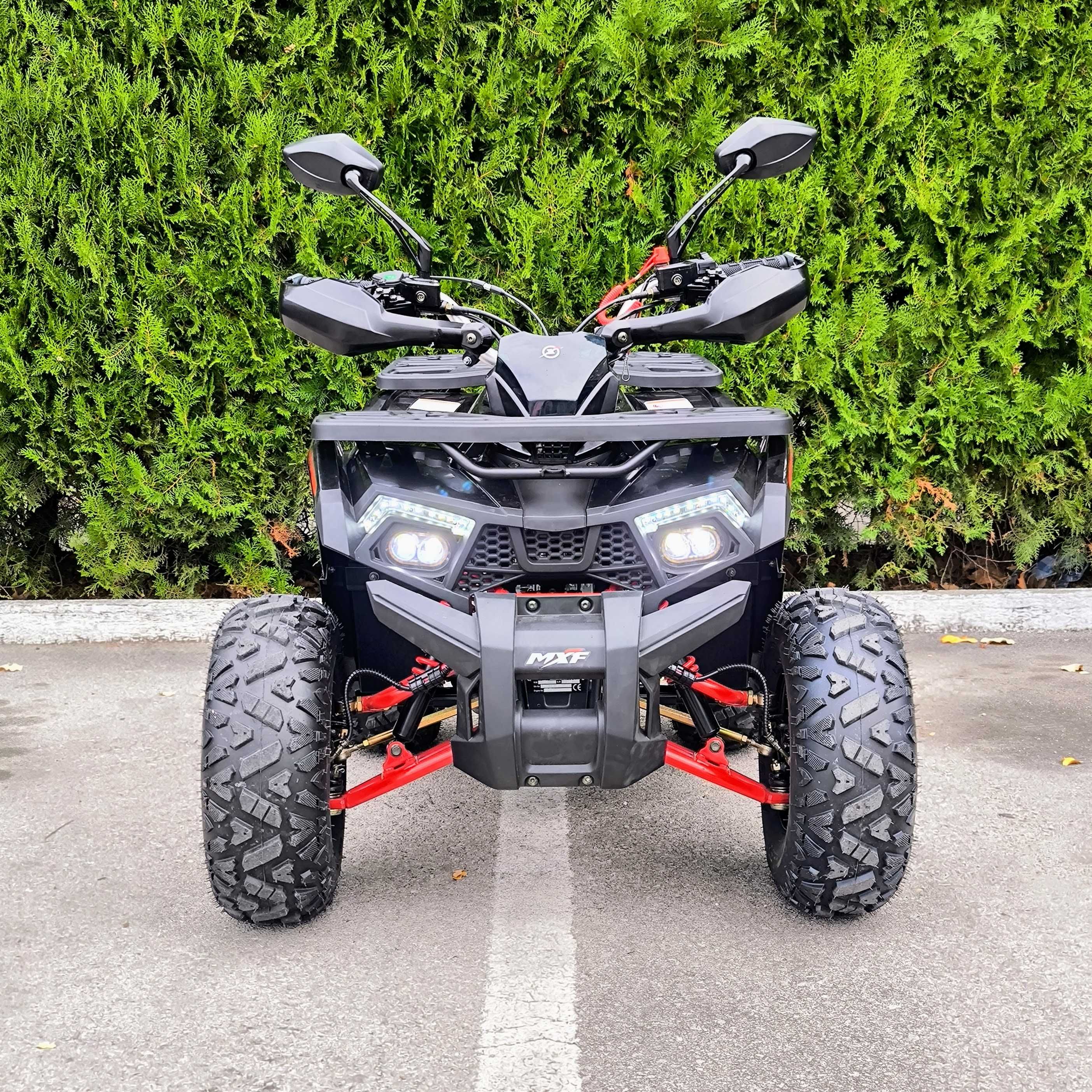 Бензиново ATV MaxMotors MXF 125 кубика, Червено , R-N-D автомат