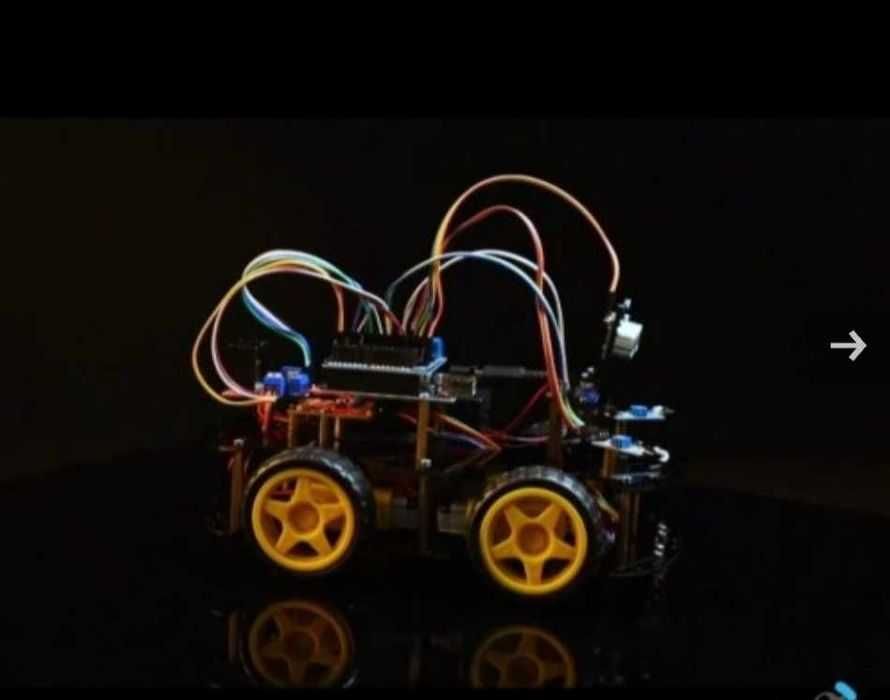 4WD смарт количка за Ардуино Уно R3 project