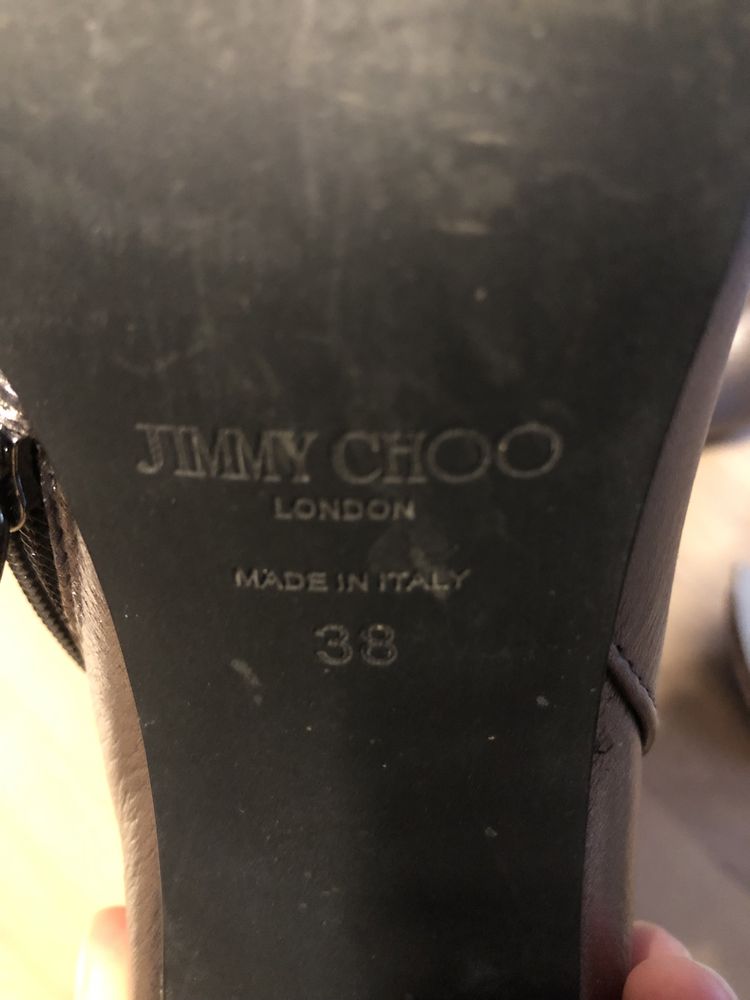 Botine/ghete piele jimmy choo