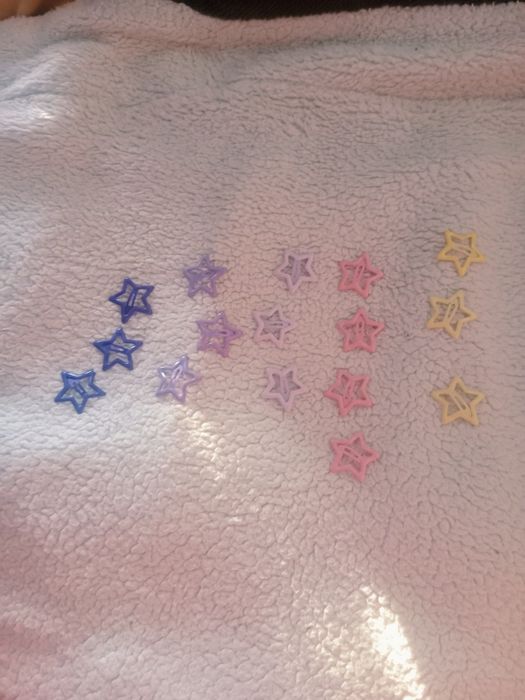 Заколки звёздочки