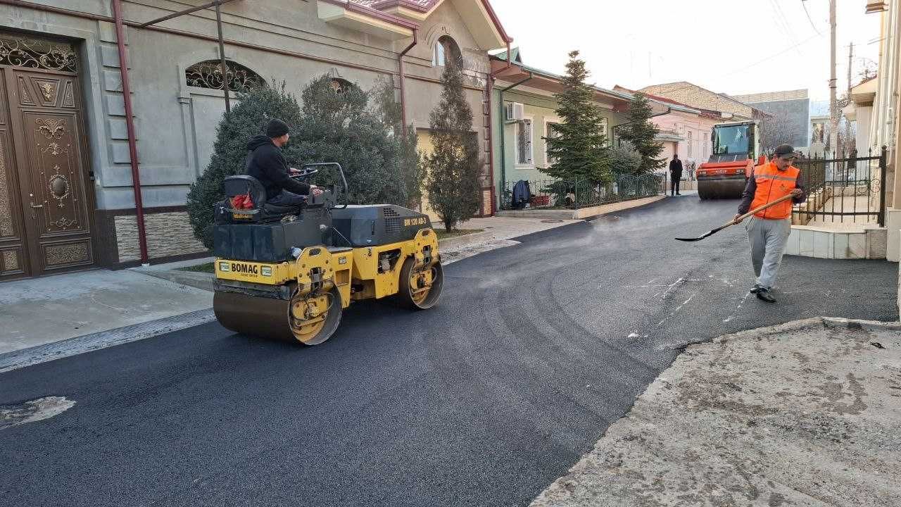 Асфальтирование и ямочный ремонт в Ташкенте