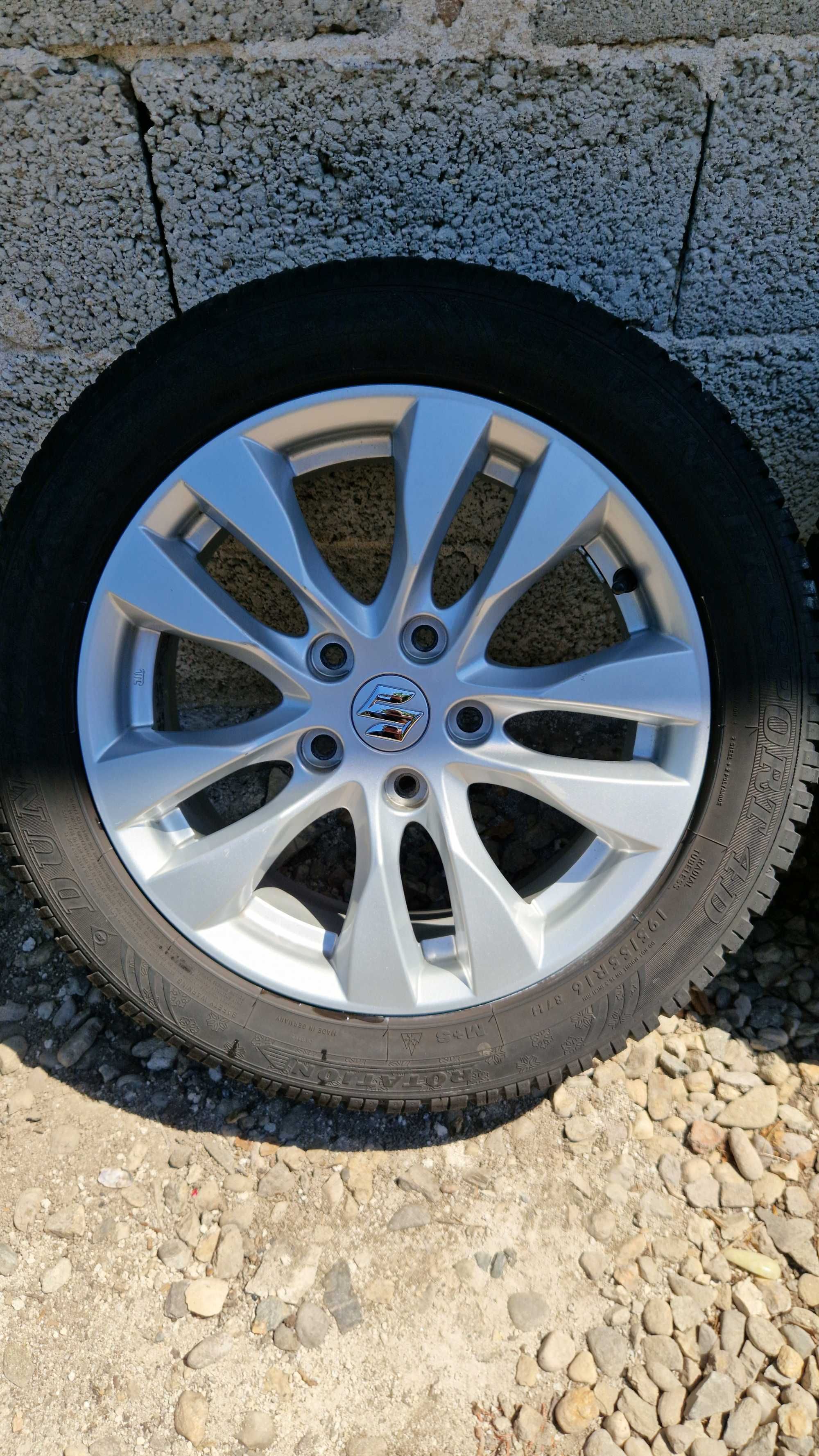 SUZUKI джанти със гуми 195/55/16  6J×16  5×114,3 ET50