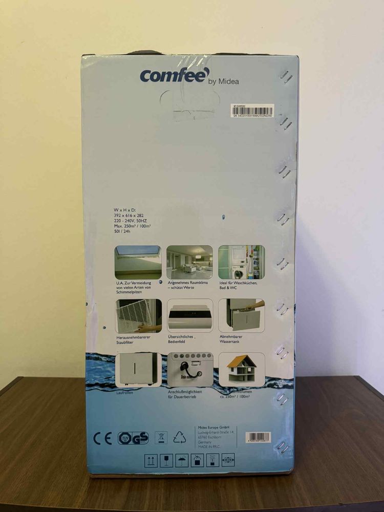 Влагоуловител Comfee by Midea MDDP-50DEN7 – 50 литра/24ч