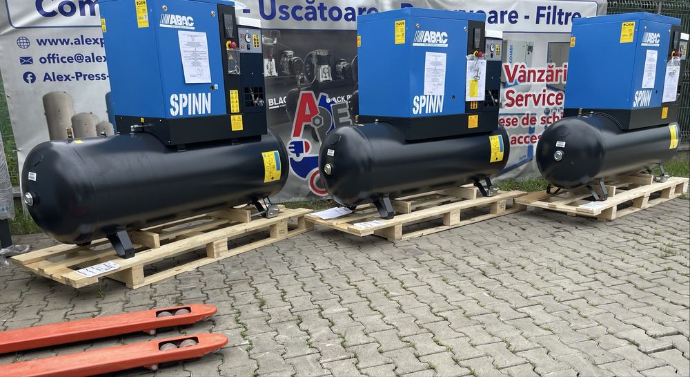 Compresoare cu surub ABAC 5,5kw-7,5kw-11kw-15kw-22kw-30kw-45kw-55kw-75