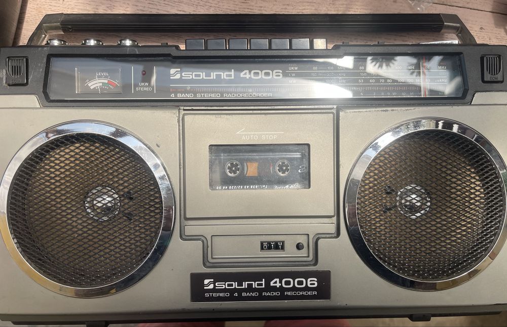 Radiocasetofon sound 4006