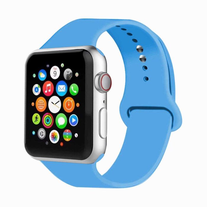 Curea Apple Watch 44/45/46/49/42/40/41/38 mm Silicon