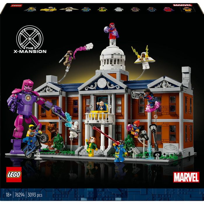 Lego 76294 Х-мен: Замъкът Х , X-Men The X-Mansion 76294 | Marvel