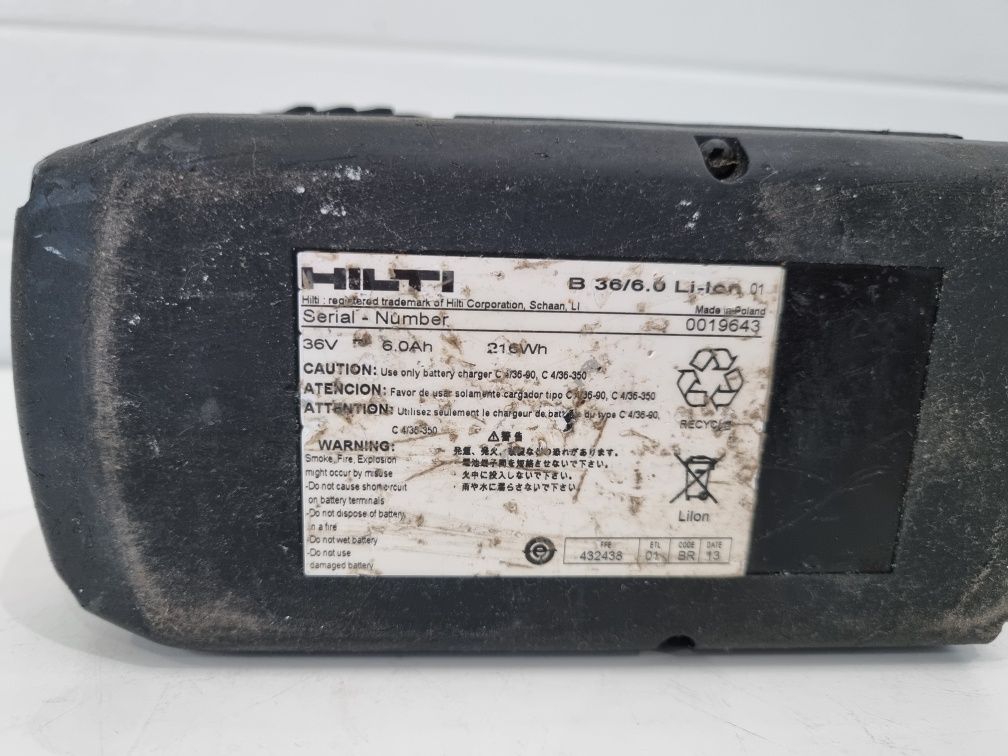 Батерия Hilti 36v li-ion 6.0 Ah