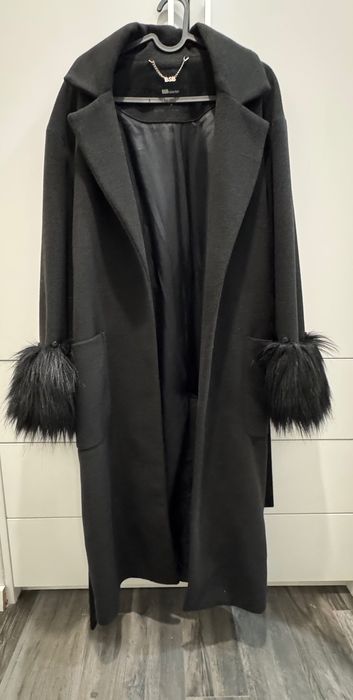 Bsb черно зимно палто