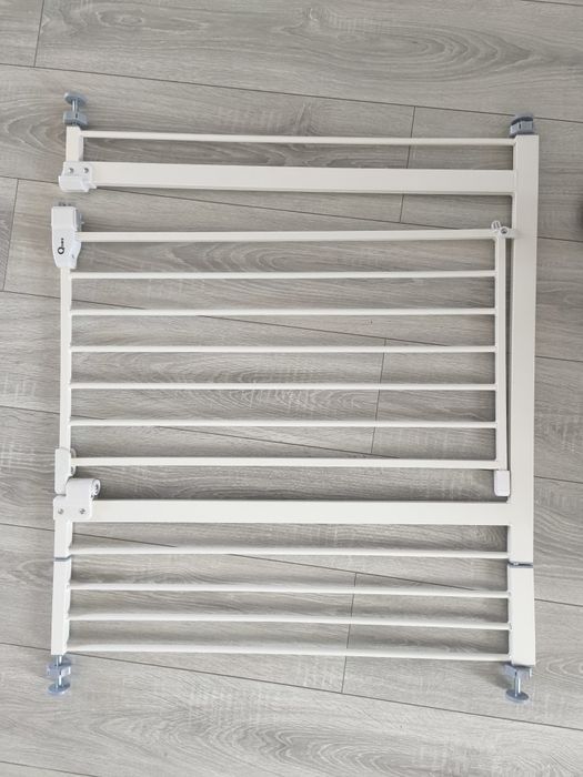 2 x Portiță albă copii interzicere acces scări