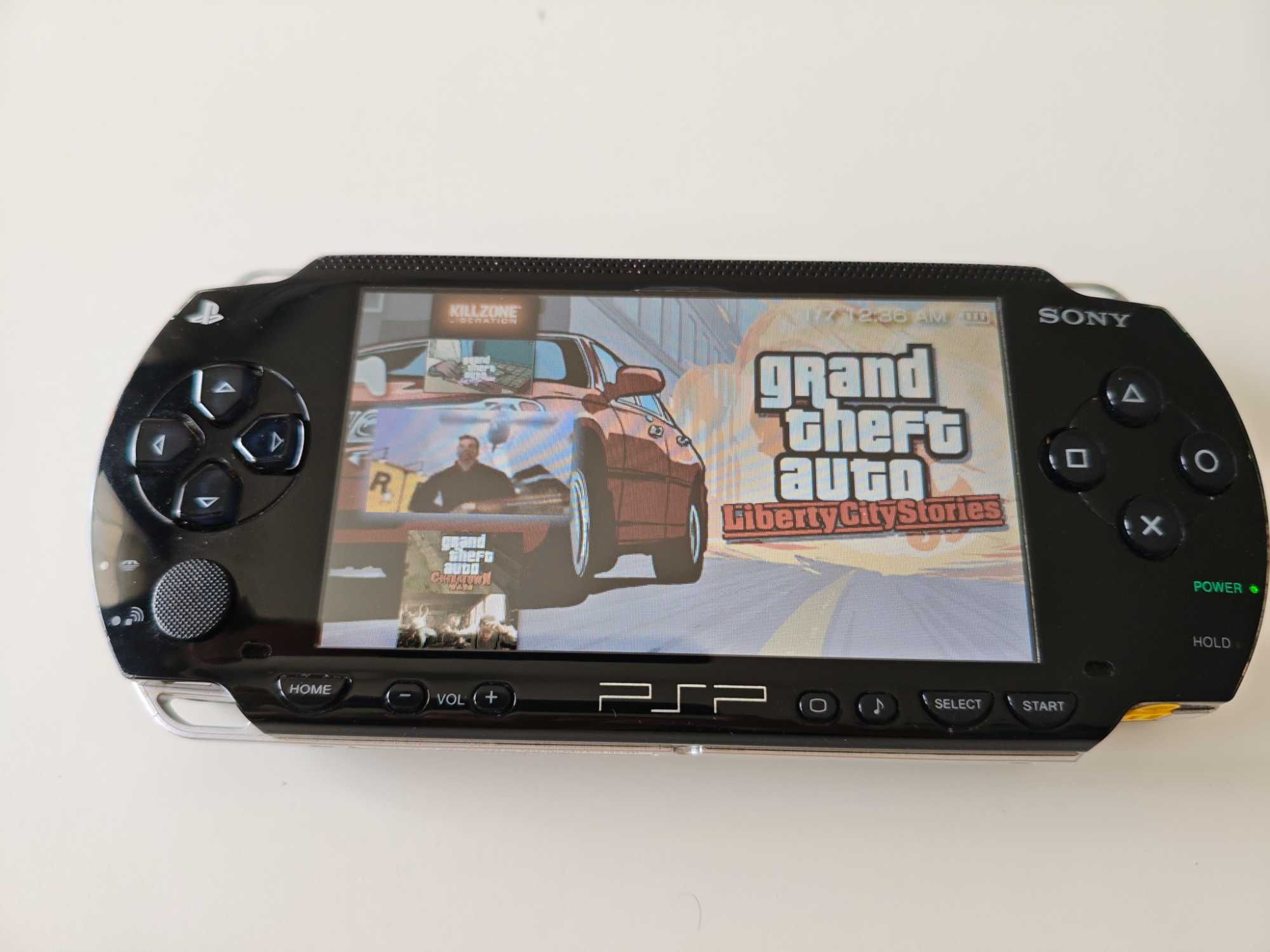Sony PSP Playstation Portable 1000 - Качени много игри