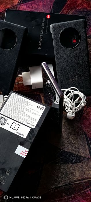 HUAWEI MATE 40 PRO 5G-ПЕРФЕКТЕН.Пълен фабричен комплект без липси.