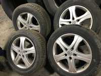 Оригинални джанти със зимни гуми 18 за VW Touareg 2014