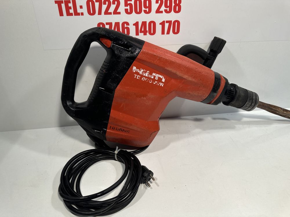 Hilti te 800 demolator spart beton fundatii placi bosch makita dewalt