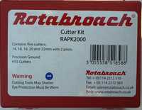 Rotabroach RAP2000 kit комплект боркорони и водачи