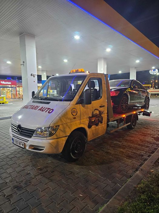 Tractare Auto NON STOP Platformă București Autostrada A0 A1 A2 A3