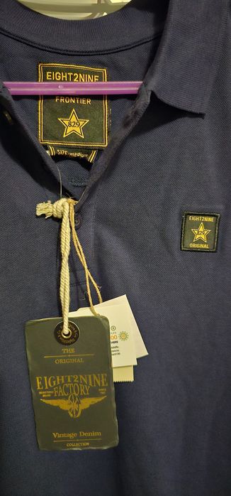 2 tricouri polo Eight2Nine