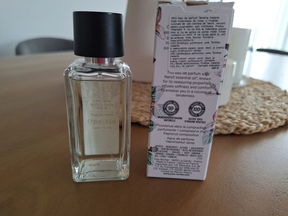 Apa de parfum Tendres Instant cu ulei esential neroli