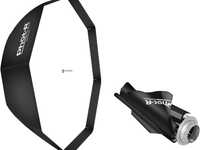 Octagon Softbox Bowens 80cm Umbrella Style Phot-R Profesional