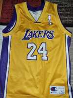 Maiou Lakers, Kobe Bryant, #24, 100% original Champion