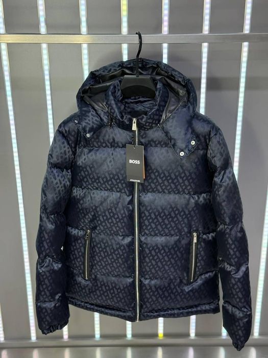 Geaca dsquared2 negru lucios, hugo boss, dior