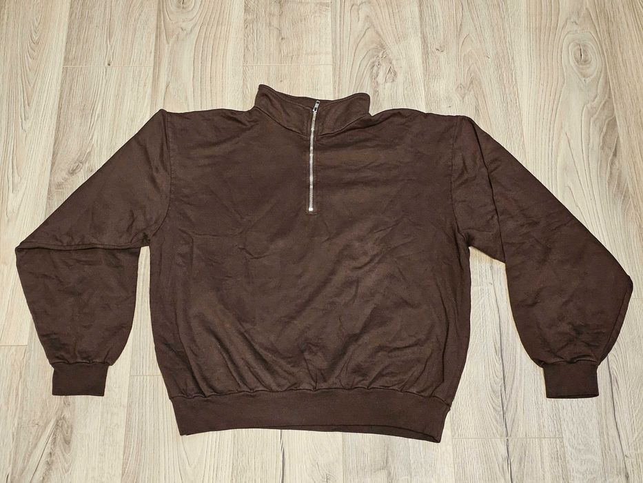 Пулловер (свитер) с короткой молнией Los Angeles Apparel CF408GD