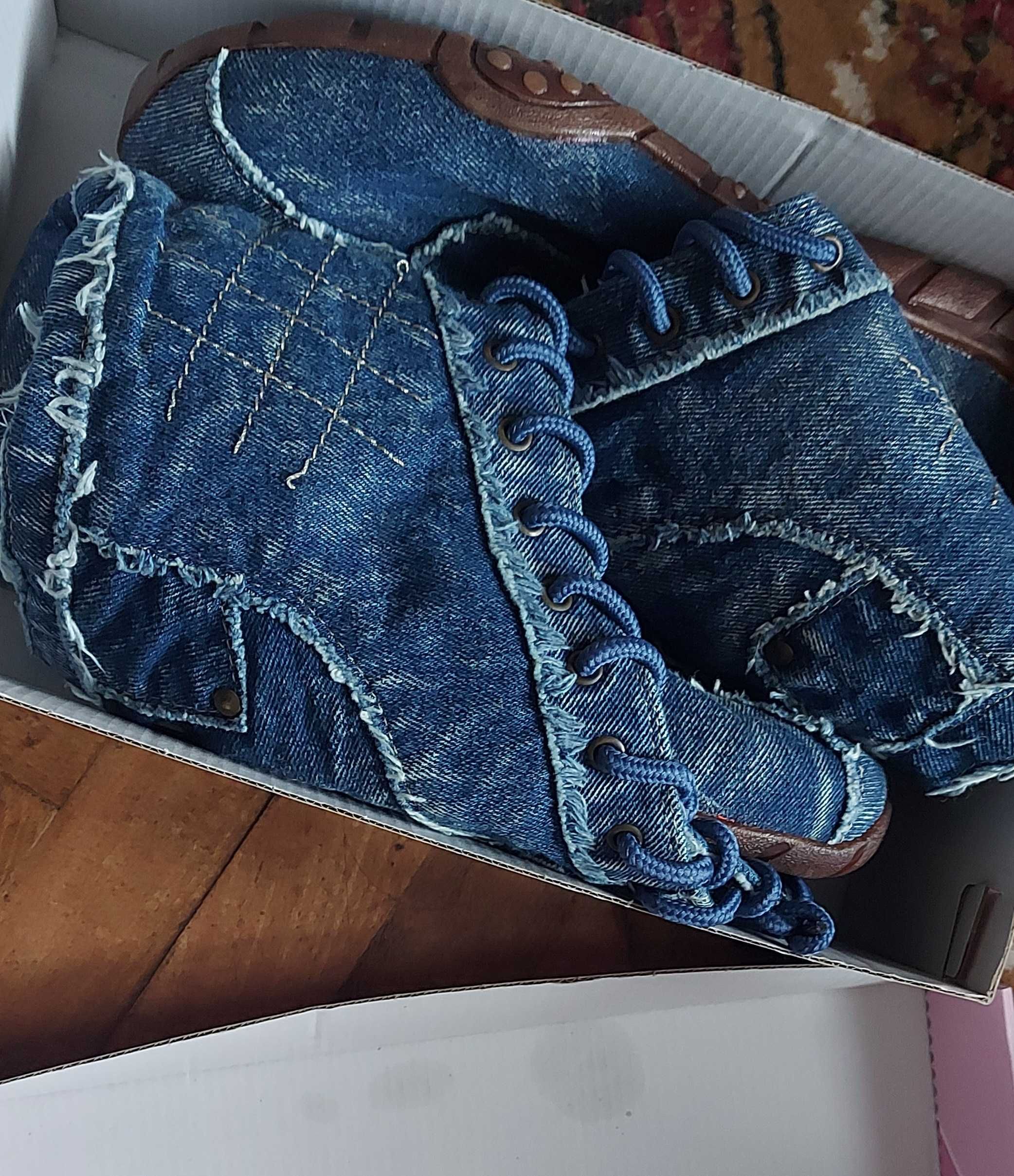Ghete denim damă