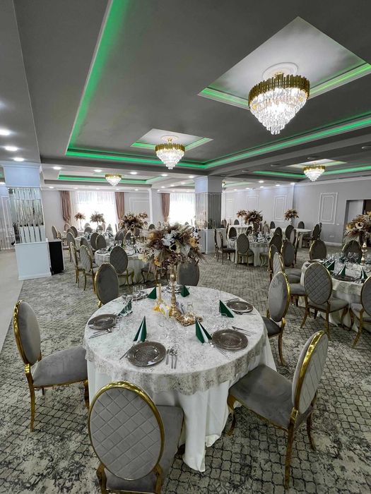 Scaune aurii de lux săli evenimente Ballroom, scaun BELLEVUE premium