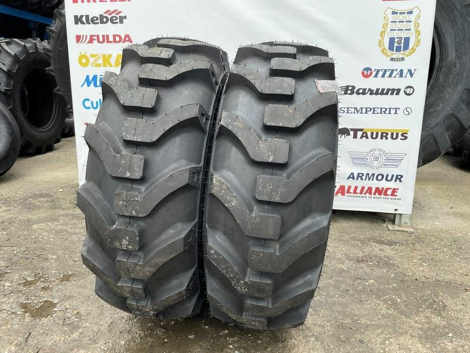 12.5/80-18 Anvelope noi cu 14PR cu garantie Cauciucuri Buldo Jcb