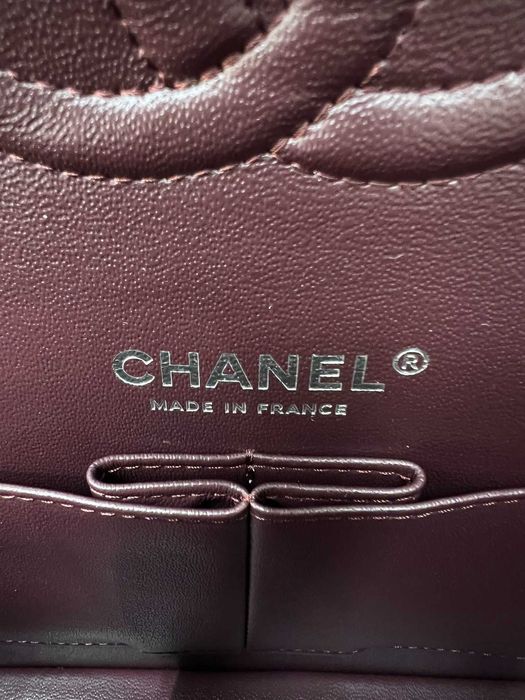 Geanta Chanel Classic 25cm, piele caviar, Premium