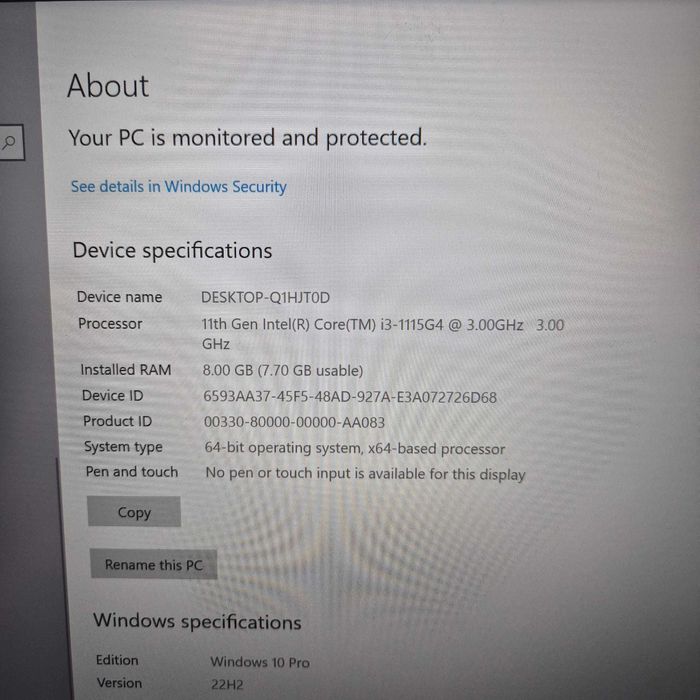 Laptop ASUS X515EA cu procesor Intel Core i3-1115G4 Zeus Amanet 32092