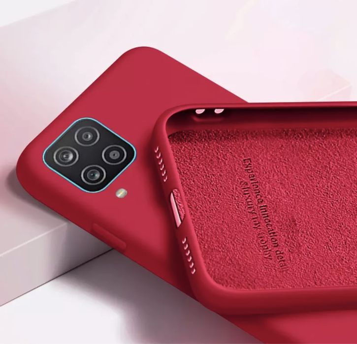 Husa Dinamic Silicon Interior Catifea Samsung A42/A52/A54/A55/A56/A36