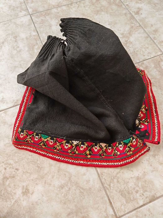 Автентична Старинна Хърцойска Кърлянка Пола Пищимал Бръчник 1920те г.