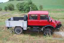 De vanzare Mercedes Unimog DOKA 416 vehicul istoric
