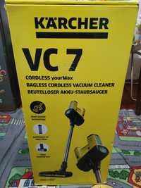 Vând aspirator vertical Karcher VC7 in cutie sigilata