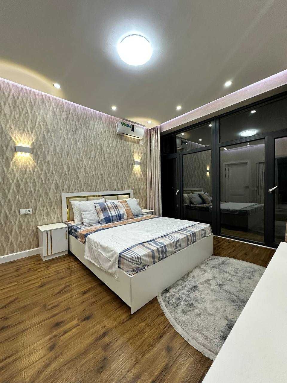 ЖК Солярис Кушбеги 3-комн дуплекс 9-10/10 90 м²+16 м² ремонт меб/тех