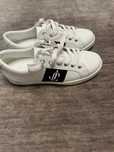 Adidasi albi Jimmy Choo