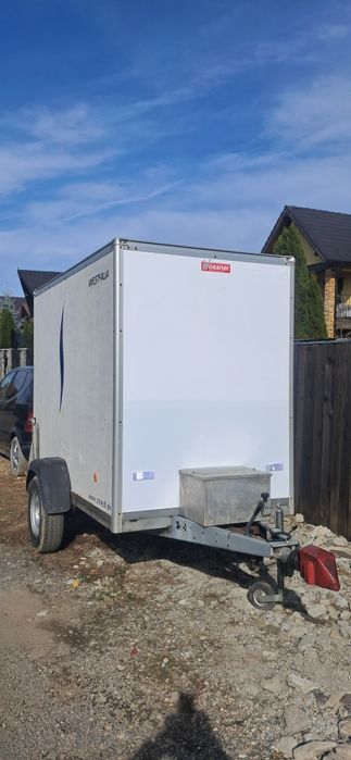 Remorcarosata inchisa/rulota ideal moto,atv, pescuit; schimb cu atv