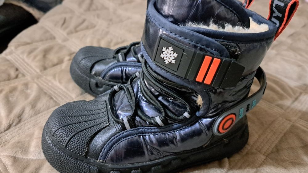 Сапоги зимние на мальчика