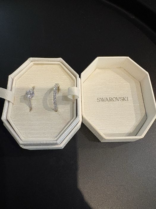 Swarovski -пръстени -годежни