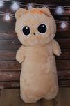 Мягкие игрушки. Подарки детям. Кот батон. Кот глазастик. Котик.