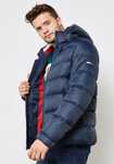 TOMMY HILFIGER Пухено яке в синьо, S