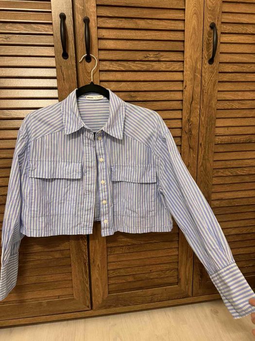 Дамска къса риза Bershka