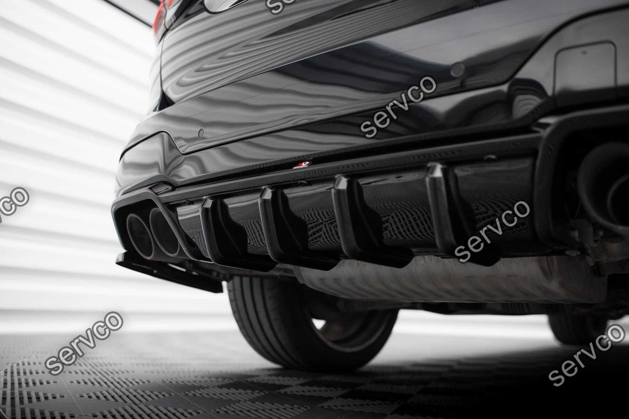 Prelungire difuzor bara spate Bmw X3 M F97 2017- v2 - Maxton Design