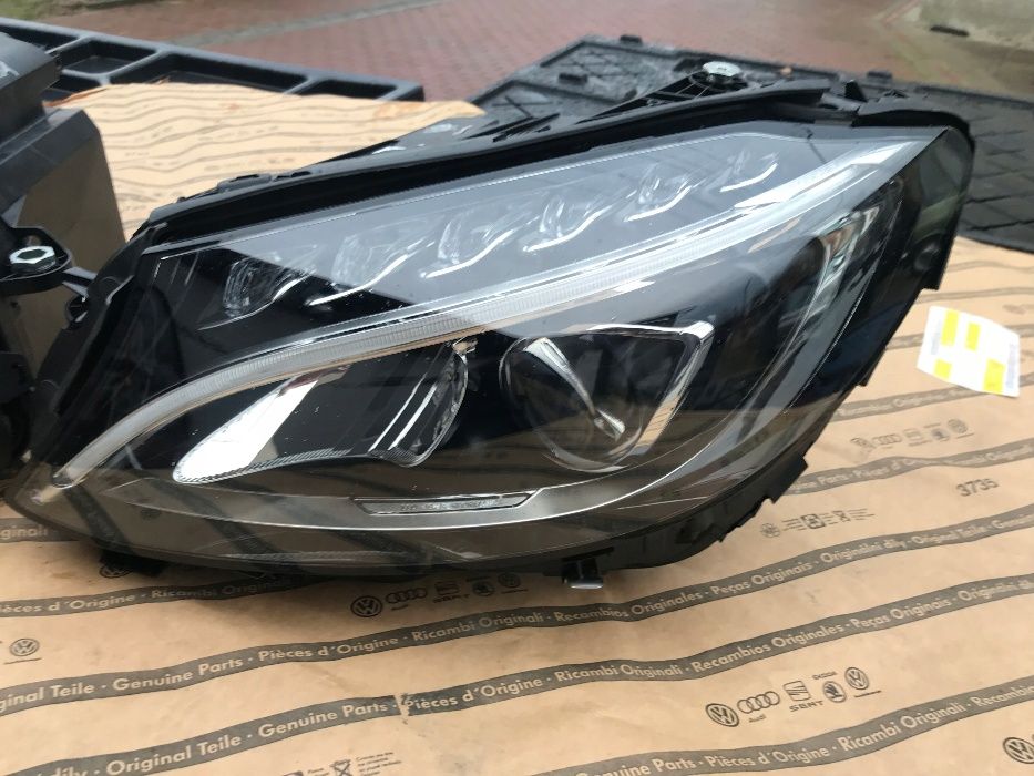 Mercedes C class w205 far full led performance stanga dreapta faruri