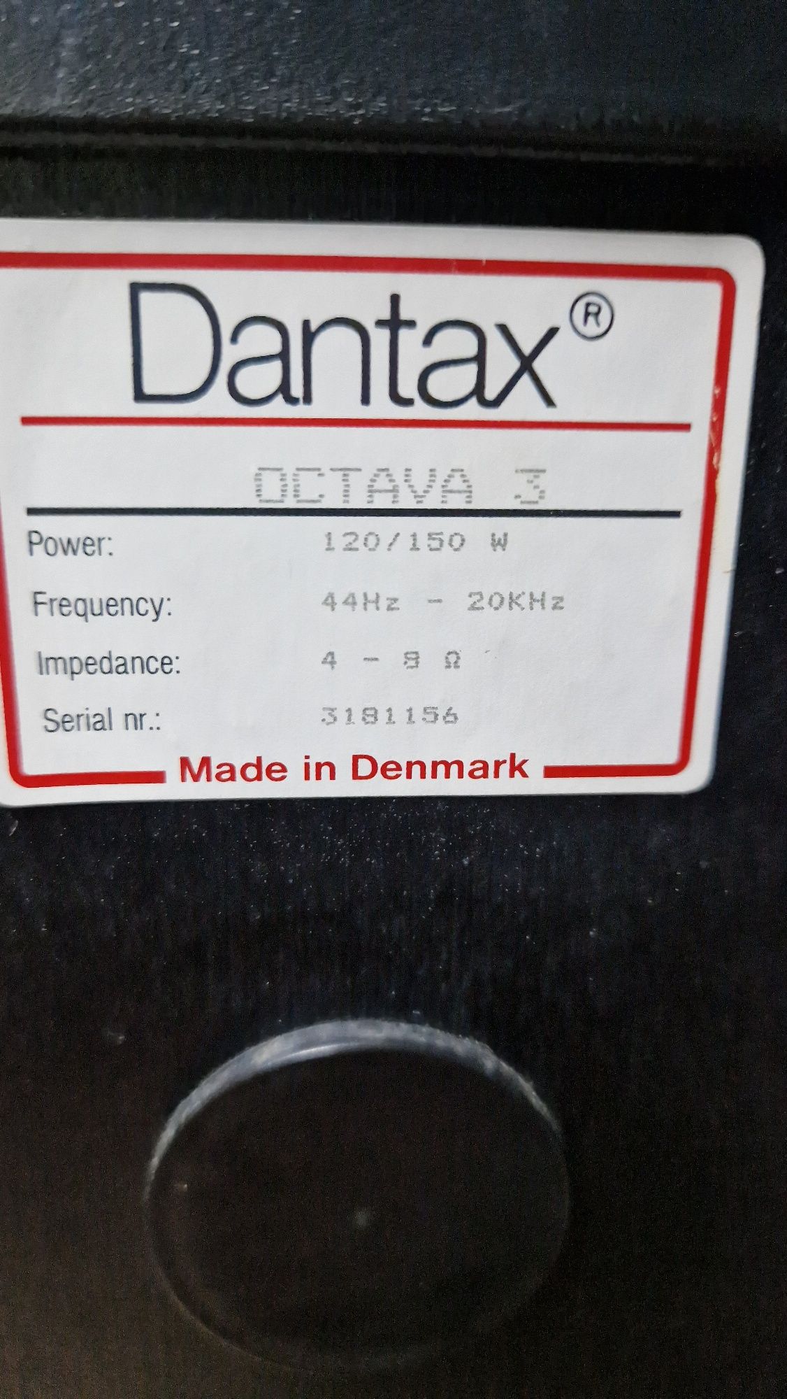 Boxe octava dantax 3(nu sony,rcf,dynacord)