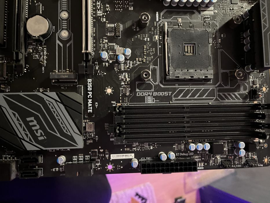 Placa de baza MSI B350 PC Mate